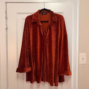 AKIRA Oversized Textured Shirt